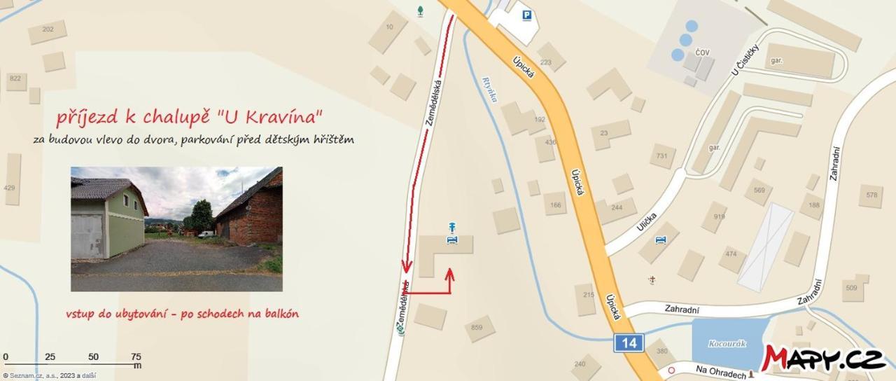 Chalupa U Kravina Rtyne v Podkrkonosi Exterior photo